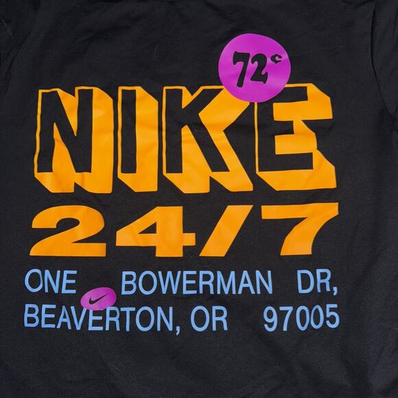 XL- Nike 24/7 Retro Bodega Cat Beaverton Hyverse Dri-Fit 72¢ FN3988-133 EUC - Picture 2 of 5